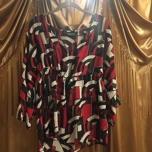 New York & Company sheer top.